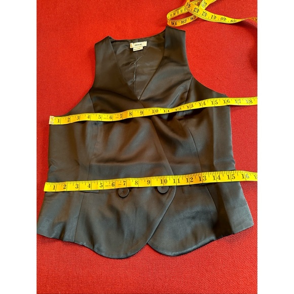 Jason Wu Black Satin Vest and Wide Leg Pants Set, NWT, Size 6 - Picture 10 of 16